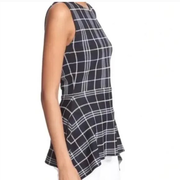 Theory Kalora Peplum Top - P (XS) - Picture 2 of 4
